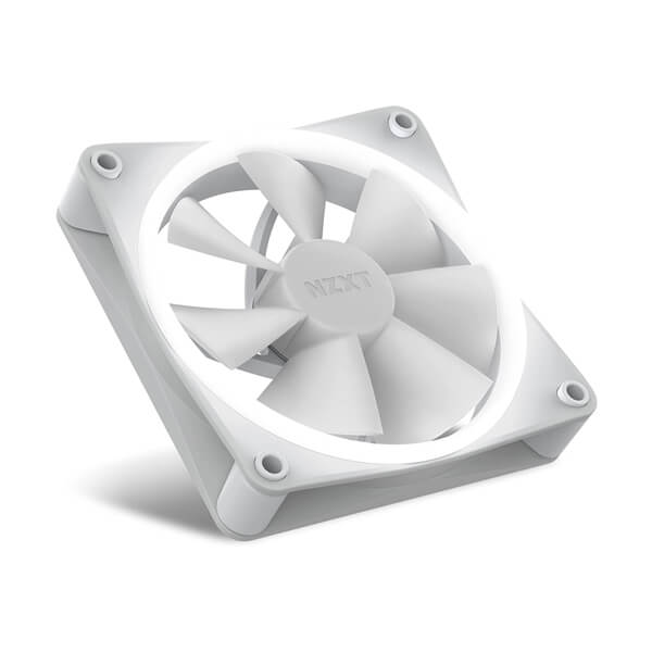 Nzxt F120 RGB Duo White 120mm Cabinet Fan (Single Pack)